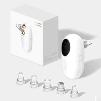 Thumbnail for Blackhead vacuum removal tool with 5 suction cup sizes and packaging box